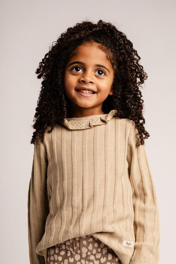 BAJE STUDIO Meisjes Tops & T-shirts Mex Beige - Foto 2