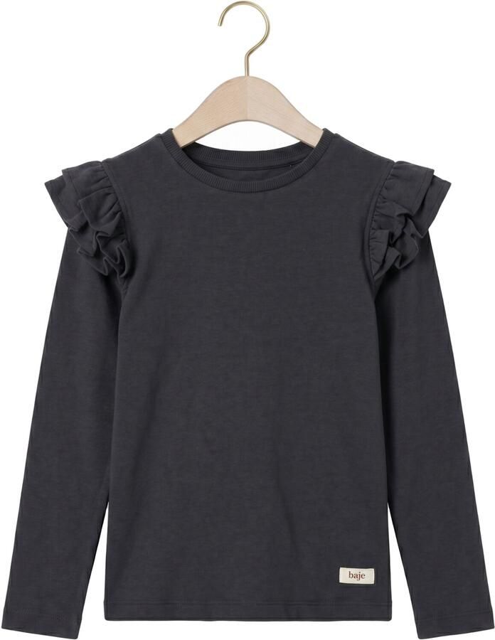 BAJE STUDIO Meisjes Tops & T-shirts Nena Donkergrijs