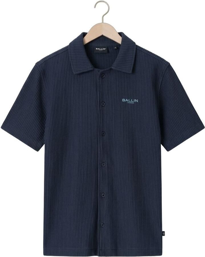 BALLIN Jongens Overhemden 017244 Donkerblauw