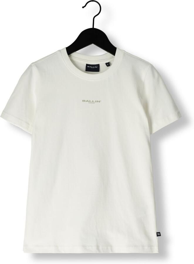 BALLIN Jongens Polo's & T-shirts 017122 Wit - Foto 4