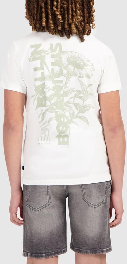 BALLIN Jongens Polo's & T-shirts 017122 Wit - Foto 3