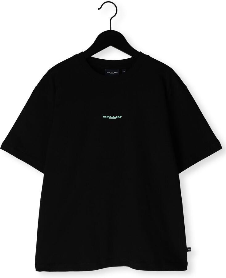 BALLIN Jongens Polo's & T-shirts 017124 Zwart