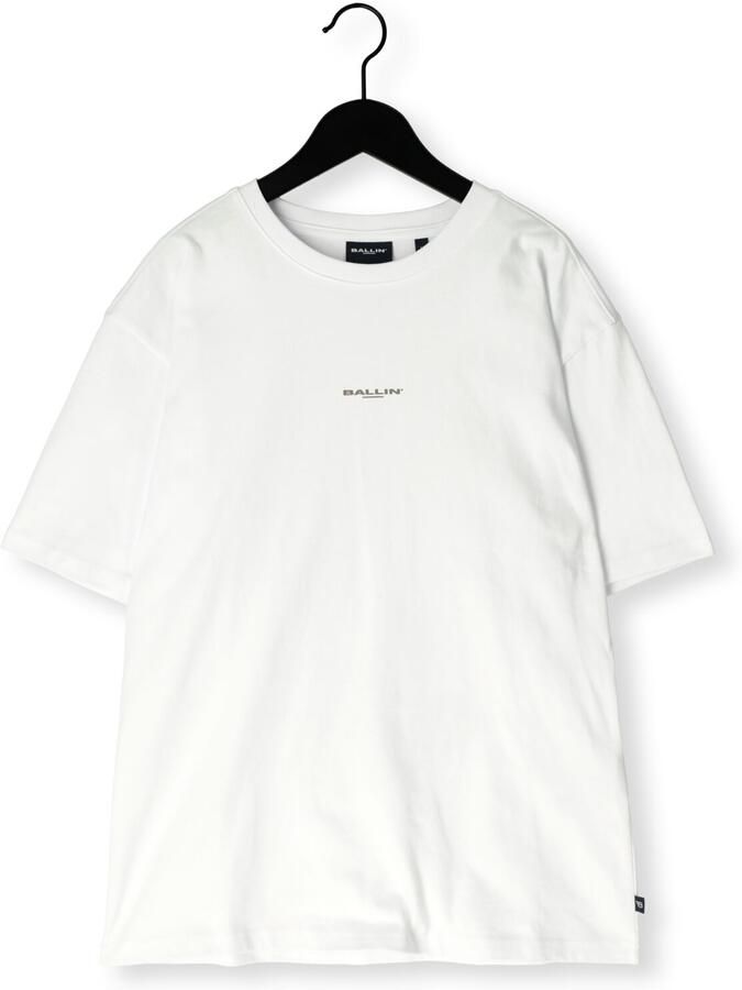BALLIN Jongens Polo's & T-shirts 017125 Wit