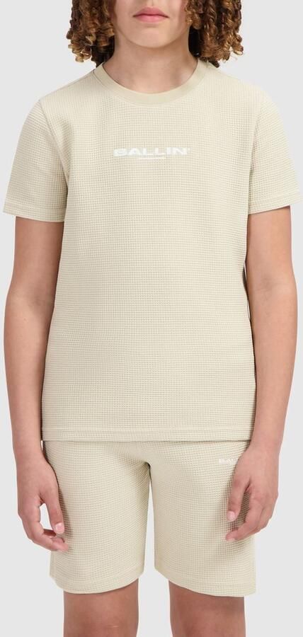 BALLIN Jongens Polo's & T-shirts 017142 Beige - Foto 2