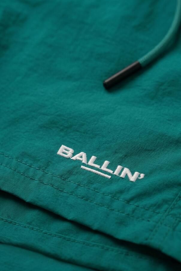 Ballin polyester zwemshort met logo groen - Foto 2