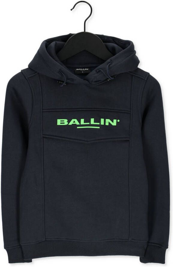 Ballin unisex hoodie donkerblauw