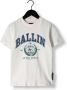 BALLIN Jongens Polo's & T-shirts 23017115 Gebroken Wit - Thumbnail 1