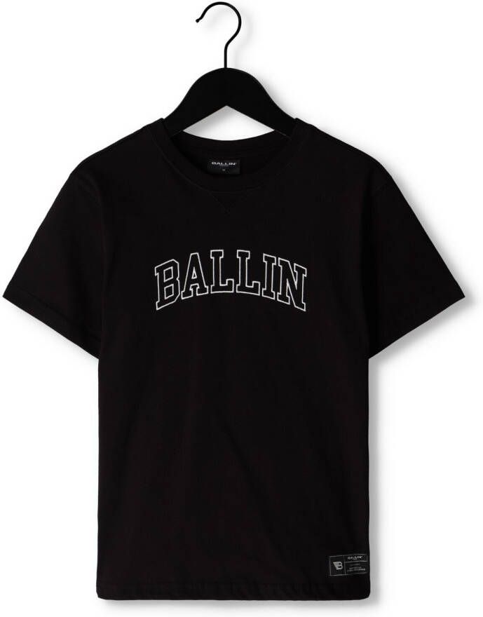 BALLIN Jongens Polo's & T-shirts 23017114 Zwart