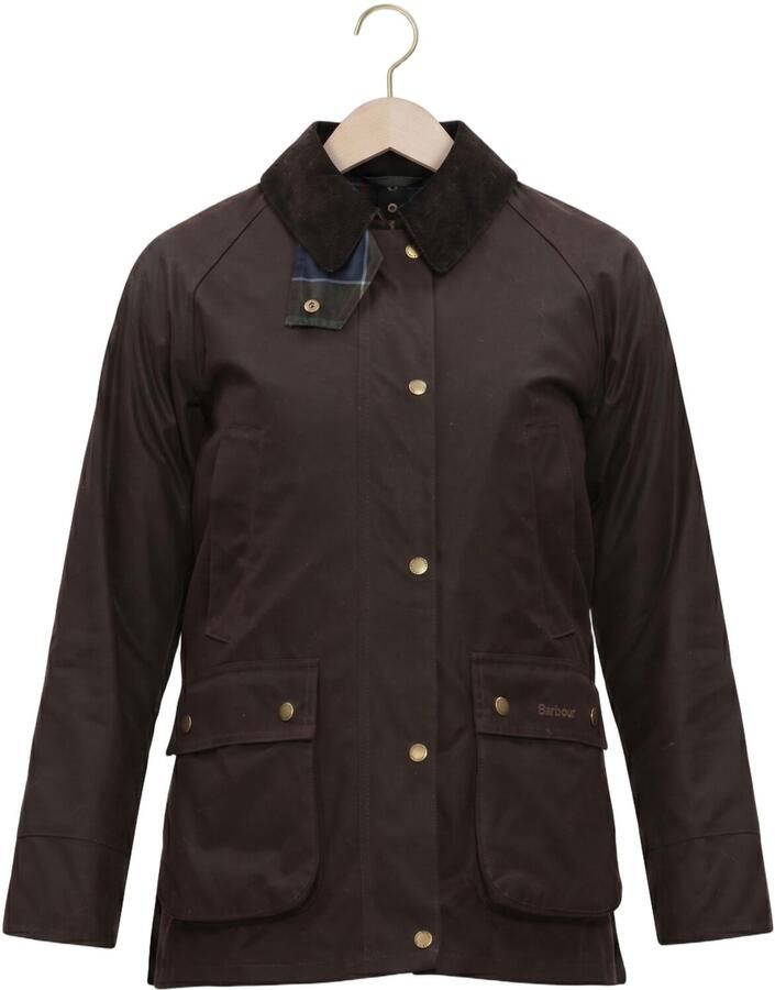 BARBOUR Dames Jassen Acorn Wax Jacket Bruin - Foto 2