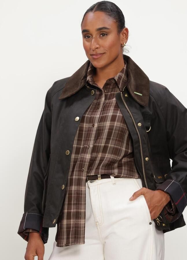 BARBOUR Dames Jassen Icons Modern Spey Wax Jacket Groen - Foto 3