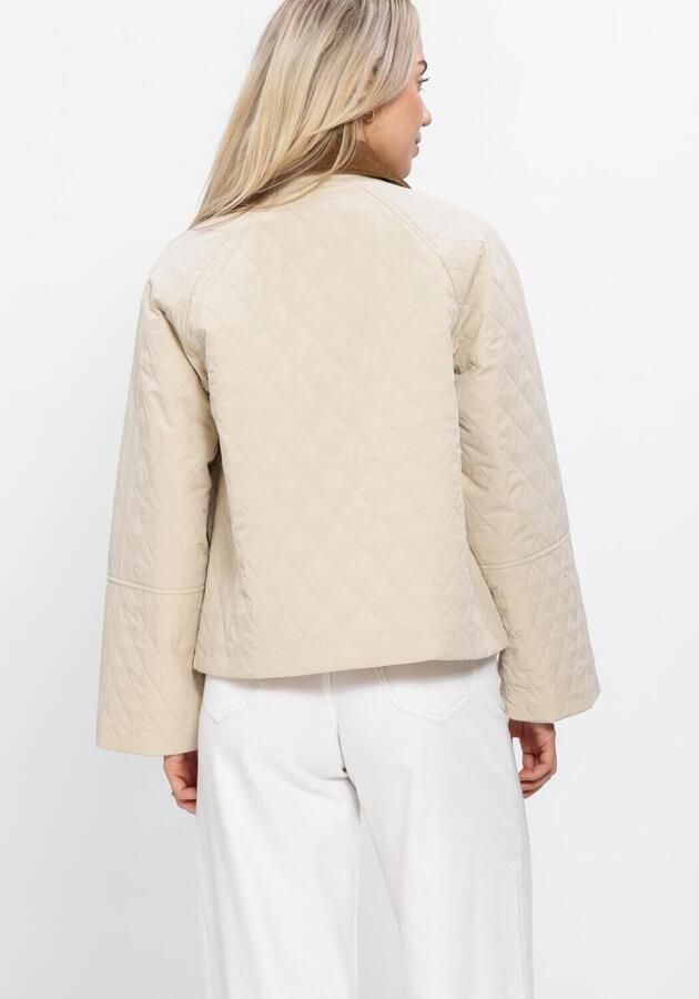 BARBOUR Dames Jassen Kirby Quilted Jacket Beige - Foto 3