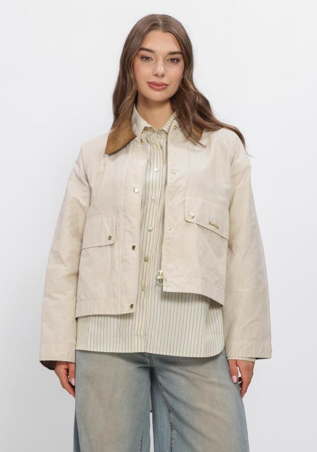 BARBOUR Dames Jassen Medland Showerproof Jacket Beige