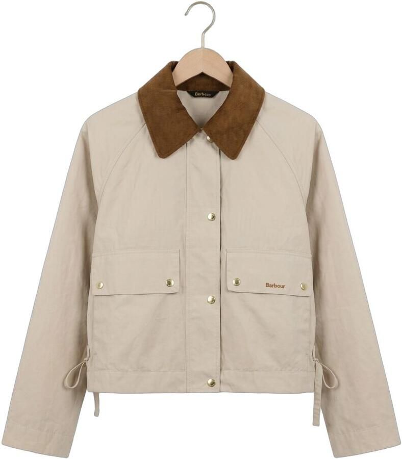 BARBOUR Dames Jassen Medland Showerproof Jacket Beige - Foto 2