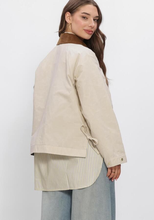BARBOUR Dames Jassen Medland Showerproof Jacket Beige - Foto 3