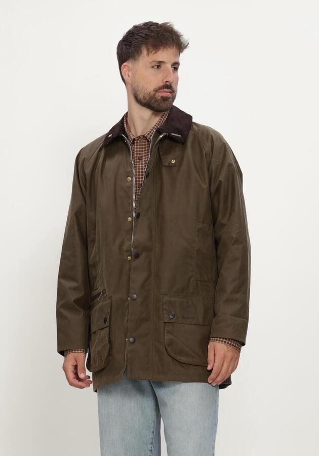 BARBOUR Heren Jassen Icons Beaufort Wax Jacket Groen