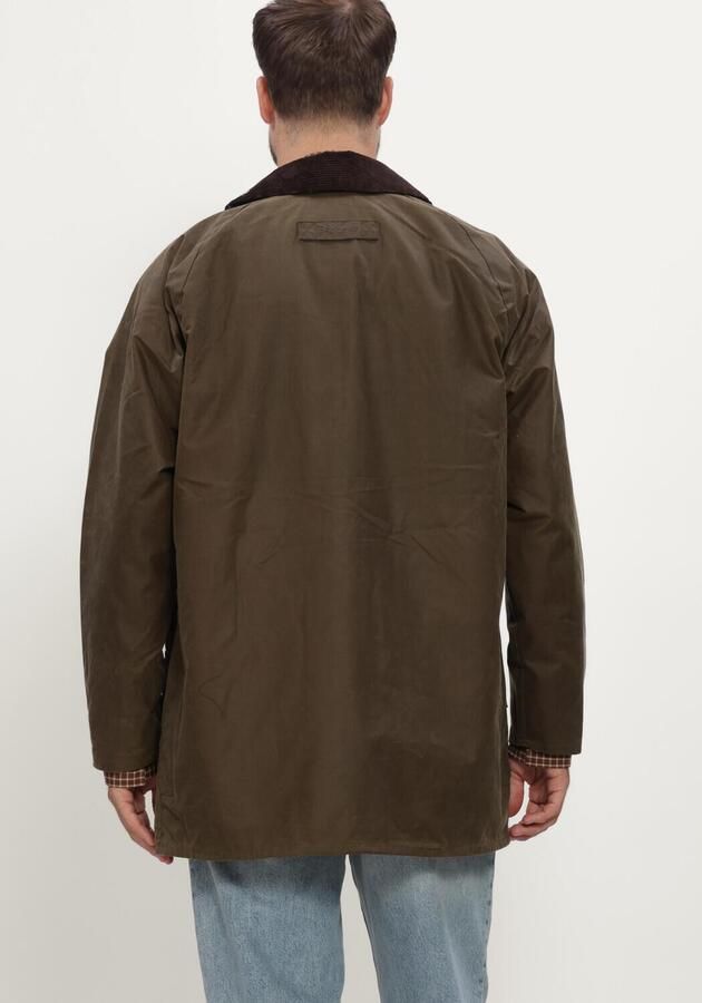 BARBOUR Heren Jassen Icons Beaufort Wax Jacket Groen - Foto 3