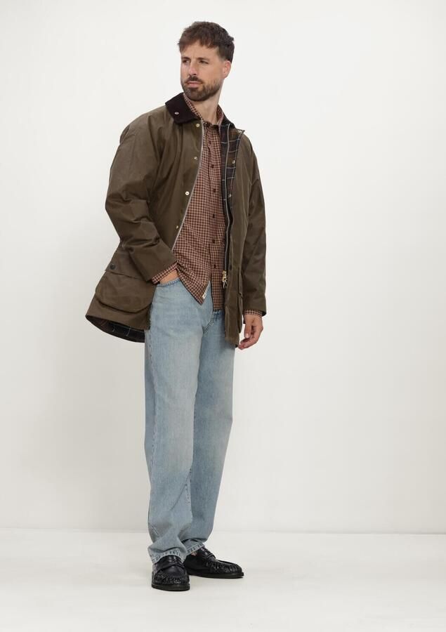 BARBOUR Heren Jassen Icons Beaufort Wax Jacket Groen - Foto 2