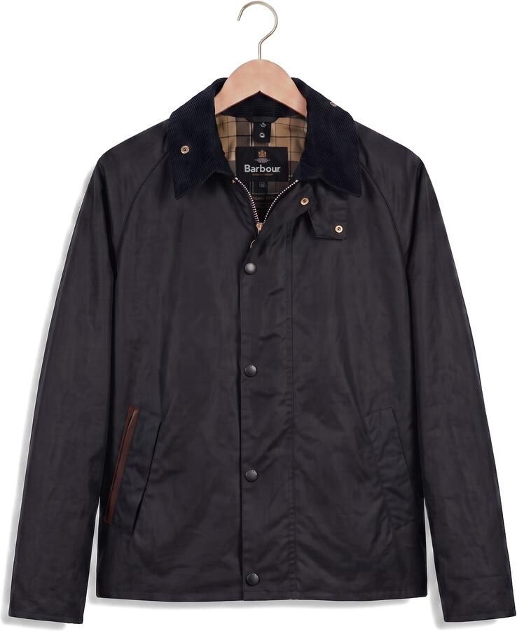 BARBOUR Heren Jassen Icons Transport Wax Donkerblauw - Foto 2