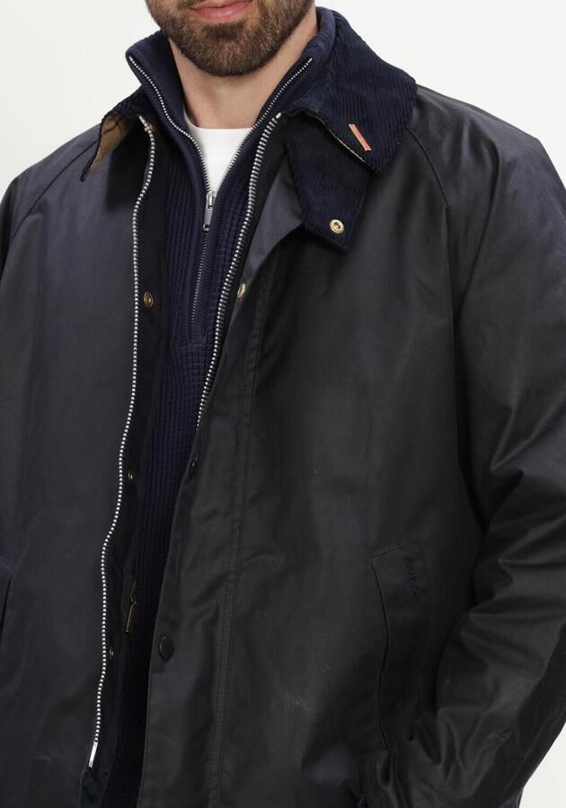 BARBOUR Heren Jassen Icons Transport Wax Donkerblauw - Foto 4