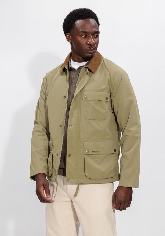 BARBOUR Heren Jassen Modified Solway Showerproof Khaki