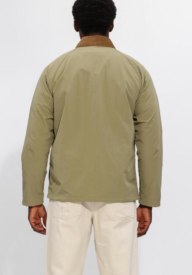 BARBOUR Heren Jassen Modified Solway Showerproof Khaki - Foto 3