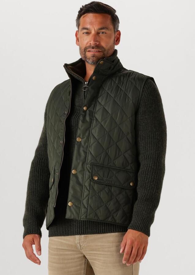 Barbour Gewatteerde Groene Jas Stijlvolle Landelijke Toevoeging Green Heren - Foto 4