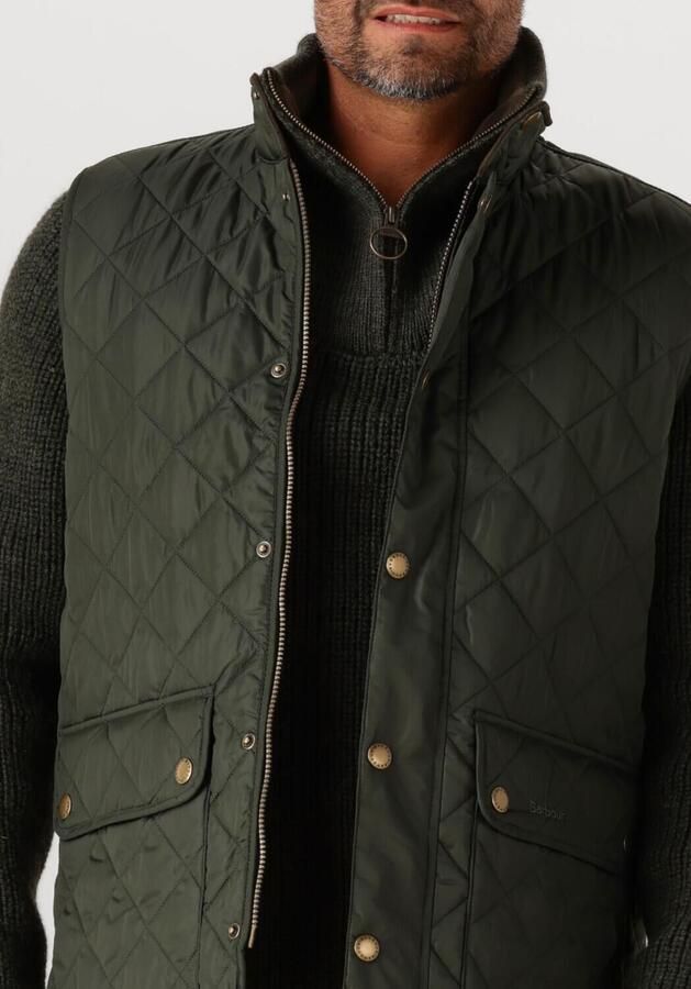 Barbour Gewatteerde Groene Jas Stijlvolle Landelijke Toevoeging Green Heren - Foto 2