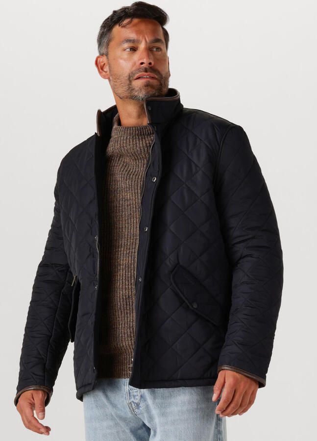Barbour Regular fit gewatteerd jack met klepzakken model 'POWELL' - Foto 3