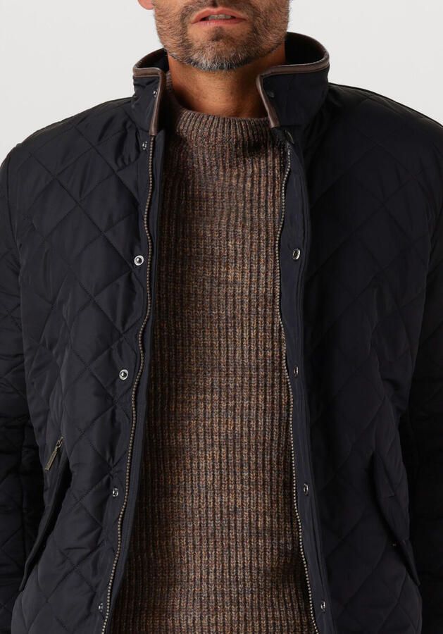 Barbour Regular fit gewatteerd jack met klepzakken model 'POWELL' - Foto 2