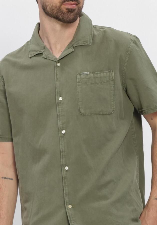 BARBOUR Heren Overhemden Landkey Overdyed Khaki - Foto 4