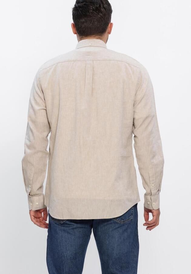 Barbour Overhemd Lange Mouw Shirt Nelson Tailored Stone Beige - Foto 3