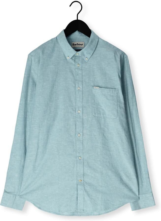 BARBOUR Heren Overhemden Nelson Tailored Shirt Lichtblauw - Foto 2
