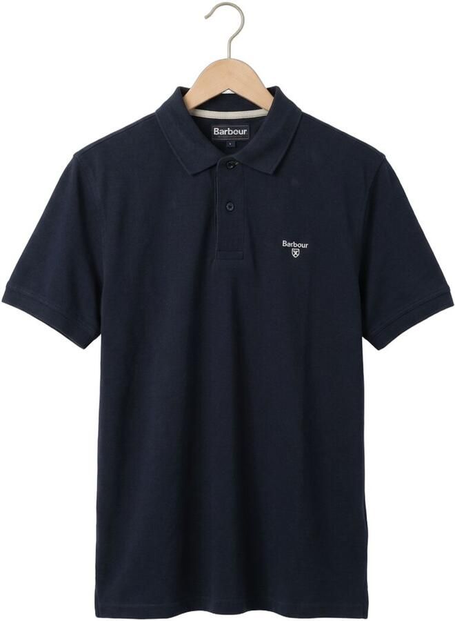 BARBOUR Heren Polo's & T-shirts Lightweight Sports Polo Shirt Donkerblauw - Foto 2