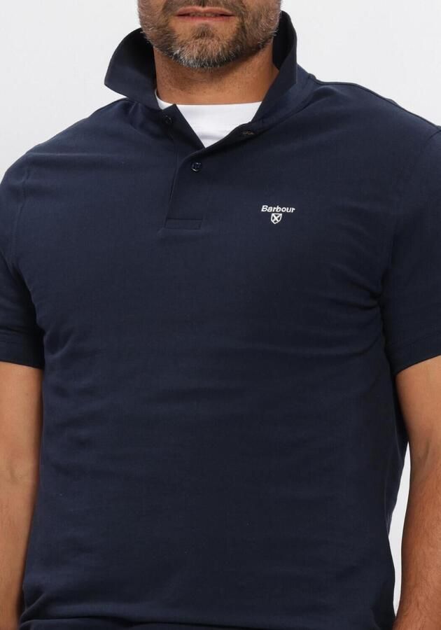 BARBOUR Heren Polo's & T-shirts Lightweight Sports Polo Shirt Donkerblauw - Foto 4