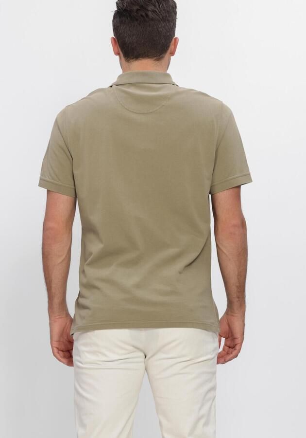 BARBOUR Heren Polo's & T-shirts Lightweight Sports Polo Shirt Khaki - Foto 3
