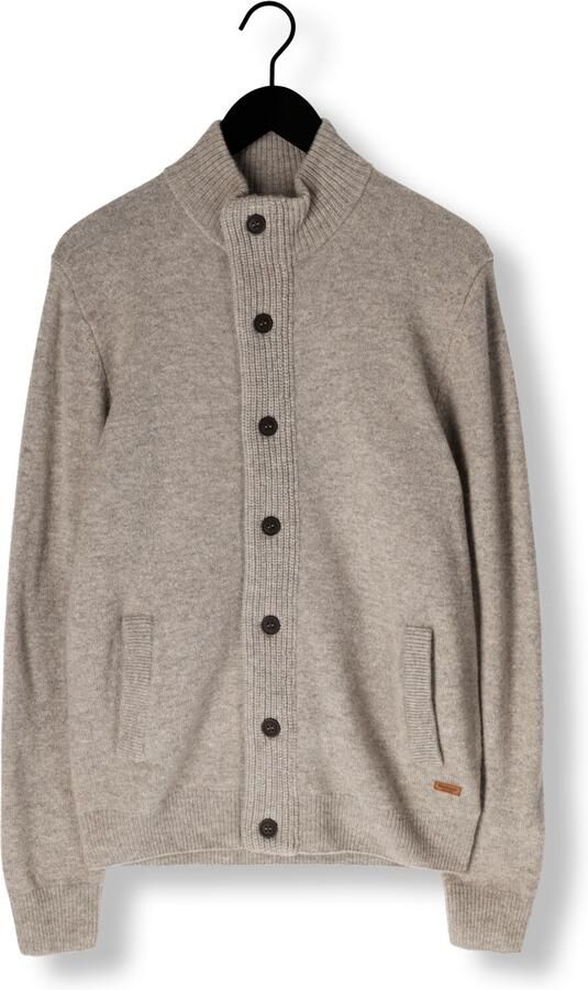 BARBOUR Heren Truien & Vesten Essential Patch Zip Through Knitted Jumper Grijs - Foto 3