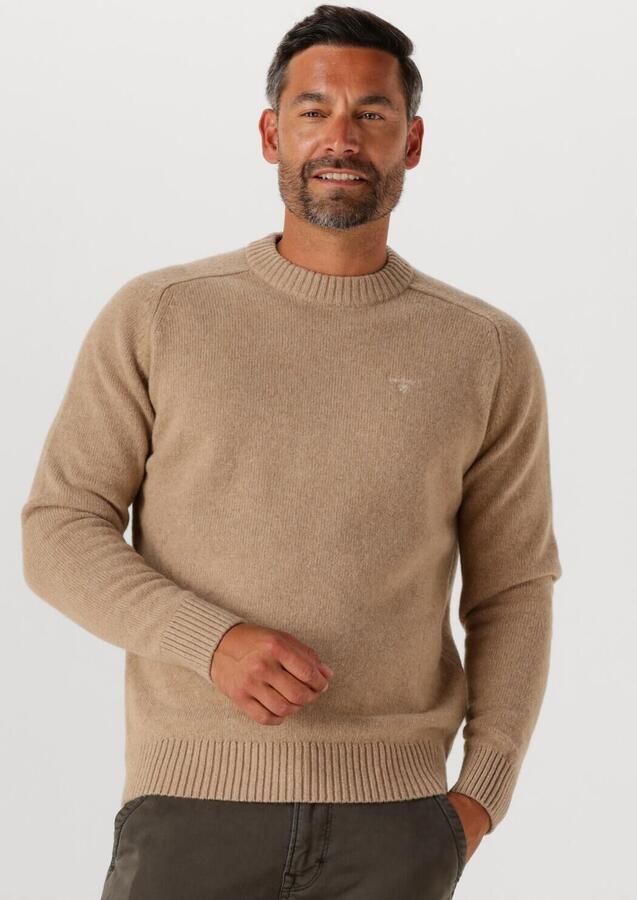 BARBOUR Heren Truien & Vesten Grangetown Crew Neck Sweater Camel - Foto 4