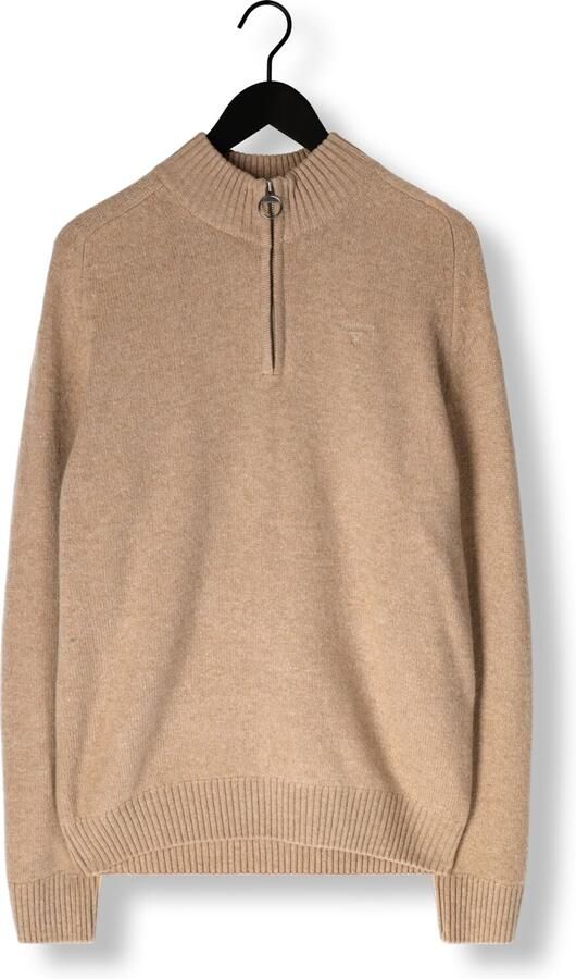 BARBOUR Heren Truien & Vesten Grangetwon Half Zip Knitted Jumper Beige - Foto 3