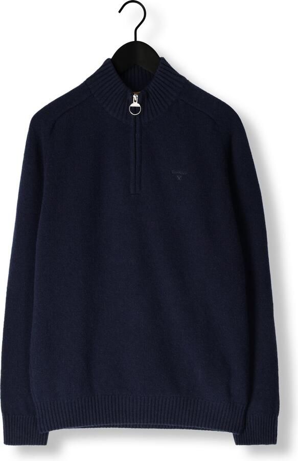 BARBOUR Heren Truien & Vesten Grangetwon Half Zip Knitted Jumper Donkerblauw - Foto 3