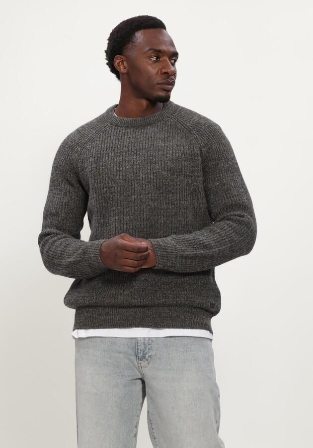 BARBOUR Heren Truien & Vesten Horseford Crew Neck Jumper Donkergrijs
