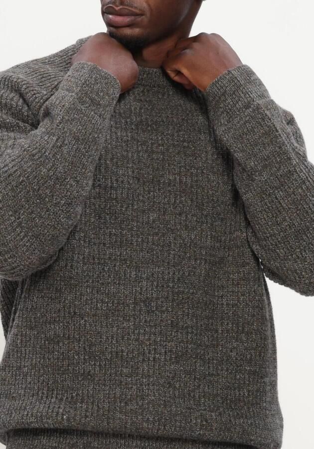 BARBOUR Heren Truien & Vesten Horseford Crew Neck Jumper Donkergrijs - Foto 4