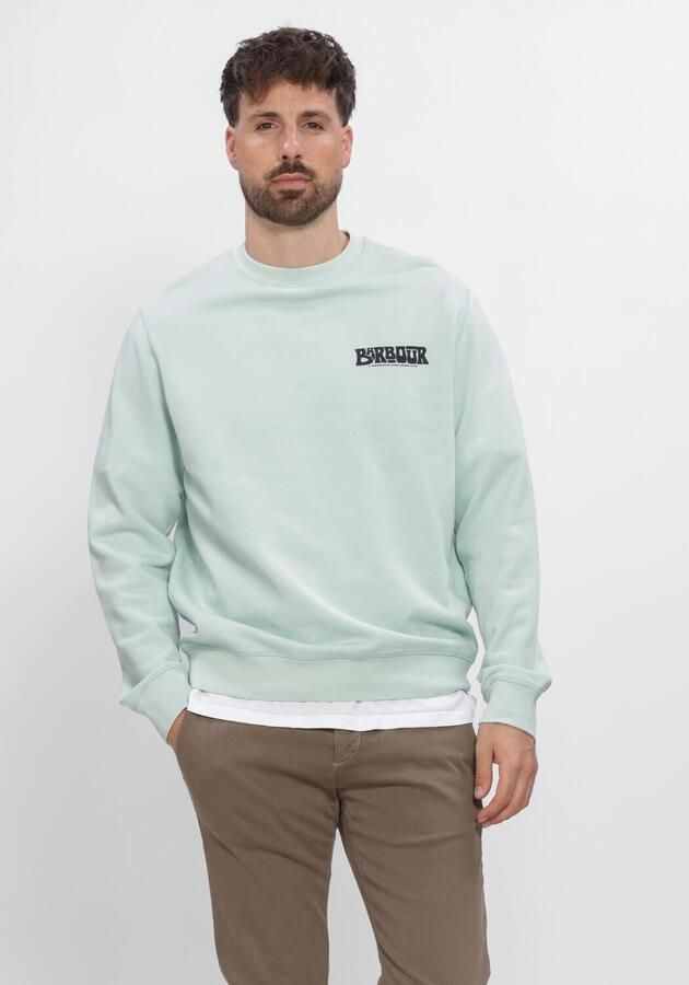 BARBOUR Heren Truien & Vesten Livingstone Crew Neck Mint
