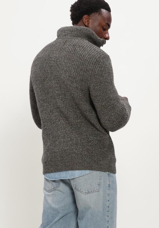 BARBOUR Heren Truien & Vesten New Tyne Half Zip Knitted Jumper Donkergrijs - Foto 3