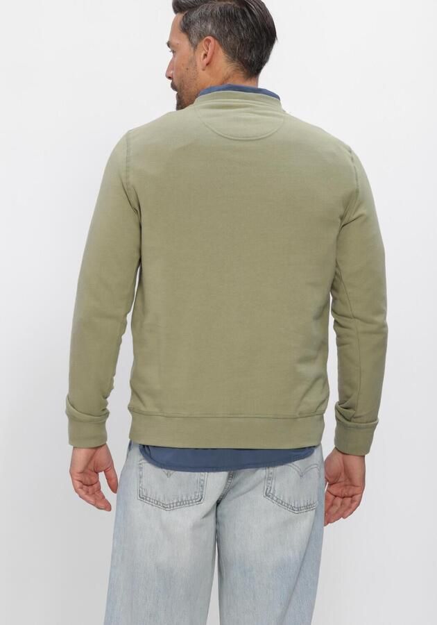 BARBOUR Heren Truien & Vesten Pique Applique Crew Olijf - Foto 3