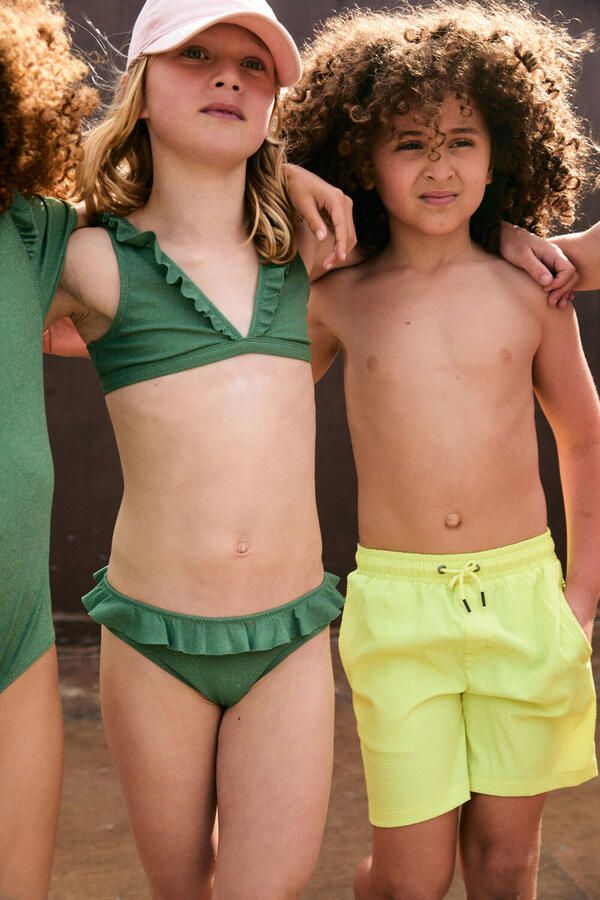 BEACHLIFE Meisjes Zwemkleding Bsk563b731 Groen - Foto 3