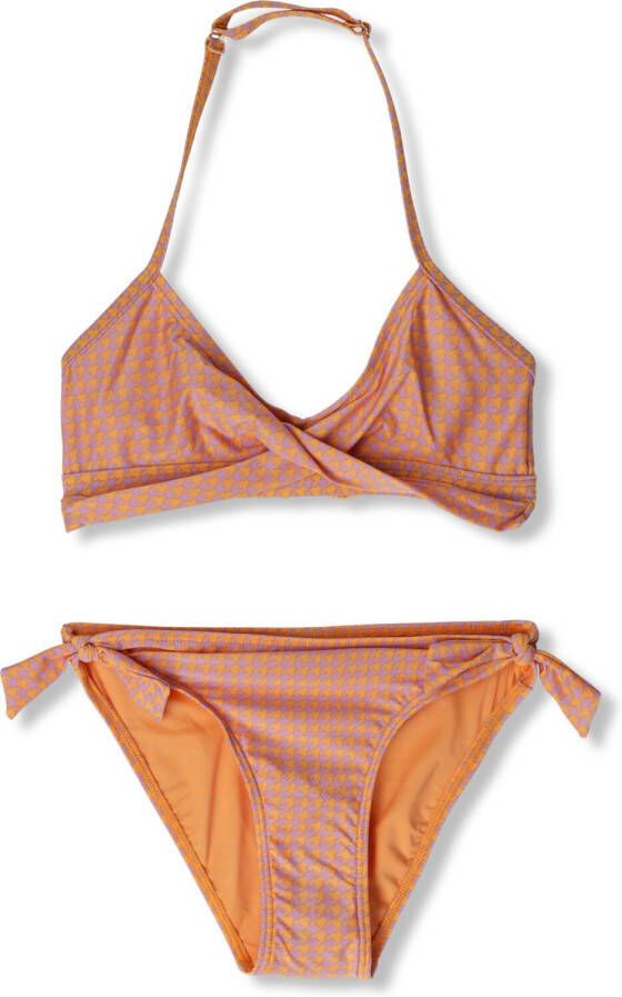 BEACHLIFE Meisjes Zwemkleding Pied De Poule Mini Bikini Roze