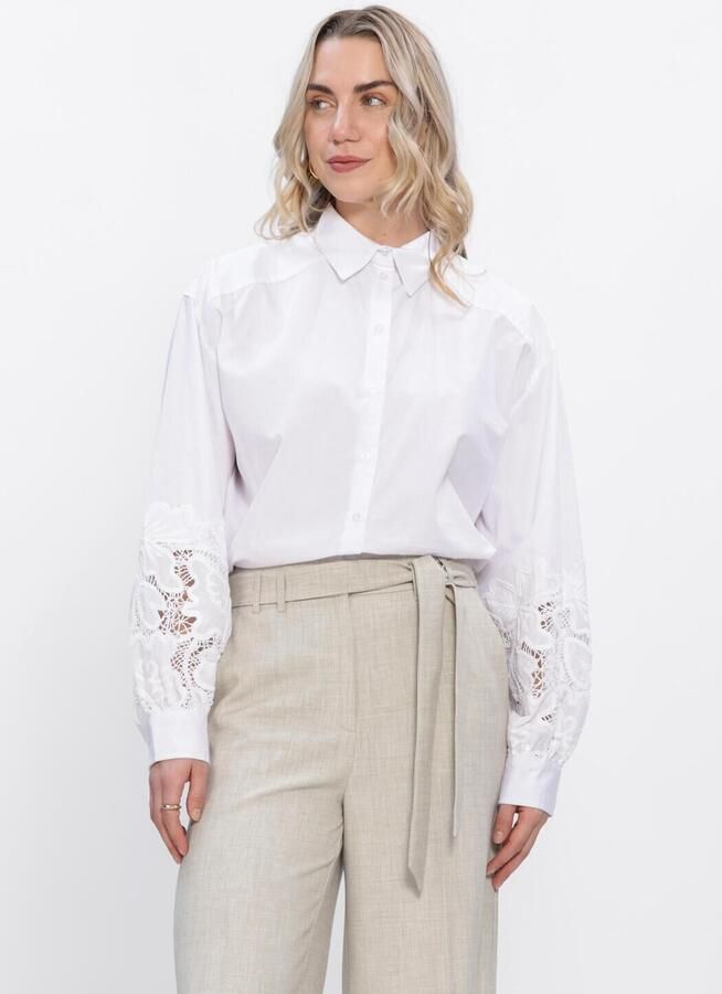 BEAUMONT Dames Blouses Amal Blouse Wit