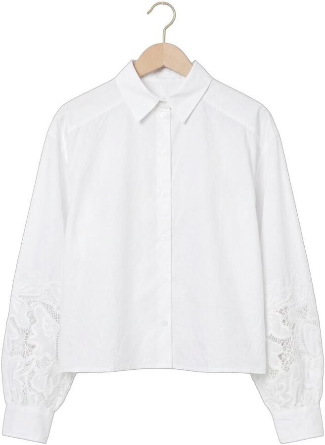 BEAUMONT Dames Blouses Amal Blouse Wit - Foto 2