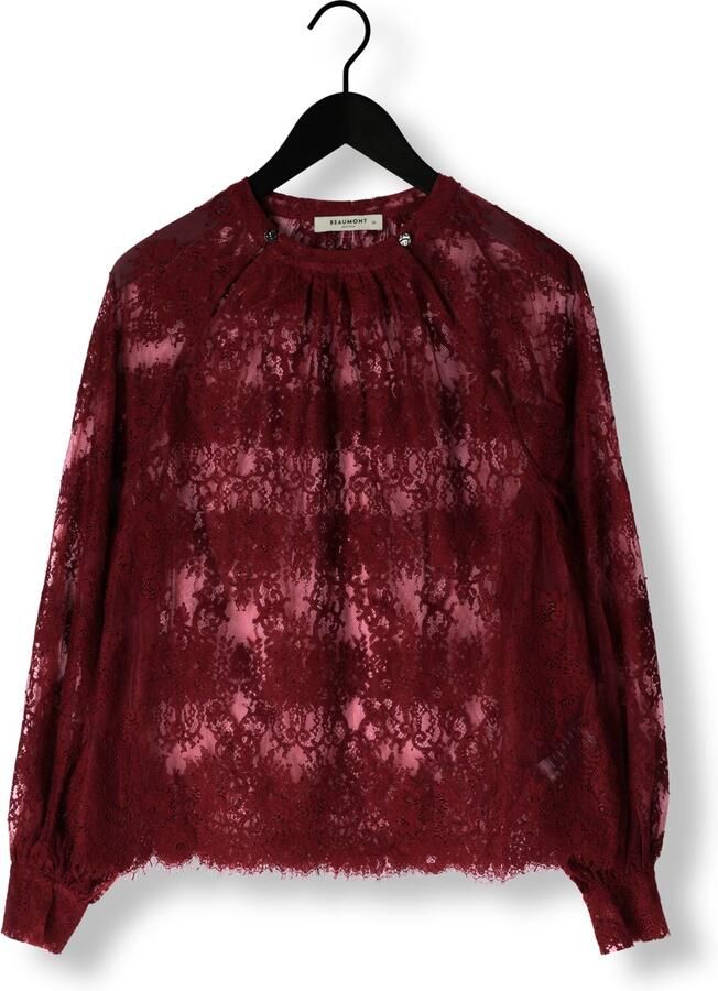 BEAUMONT Dames Blouses Caroline Blouse Bordeaux