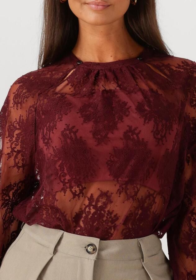 BEAUMONT Dames Blouses Caroline Blouse Bordeaux - Foto 2
